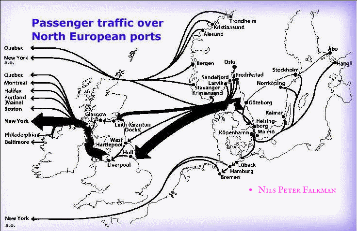 Passenger Traffic Map