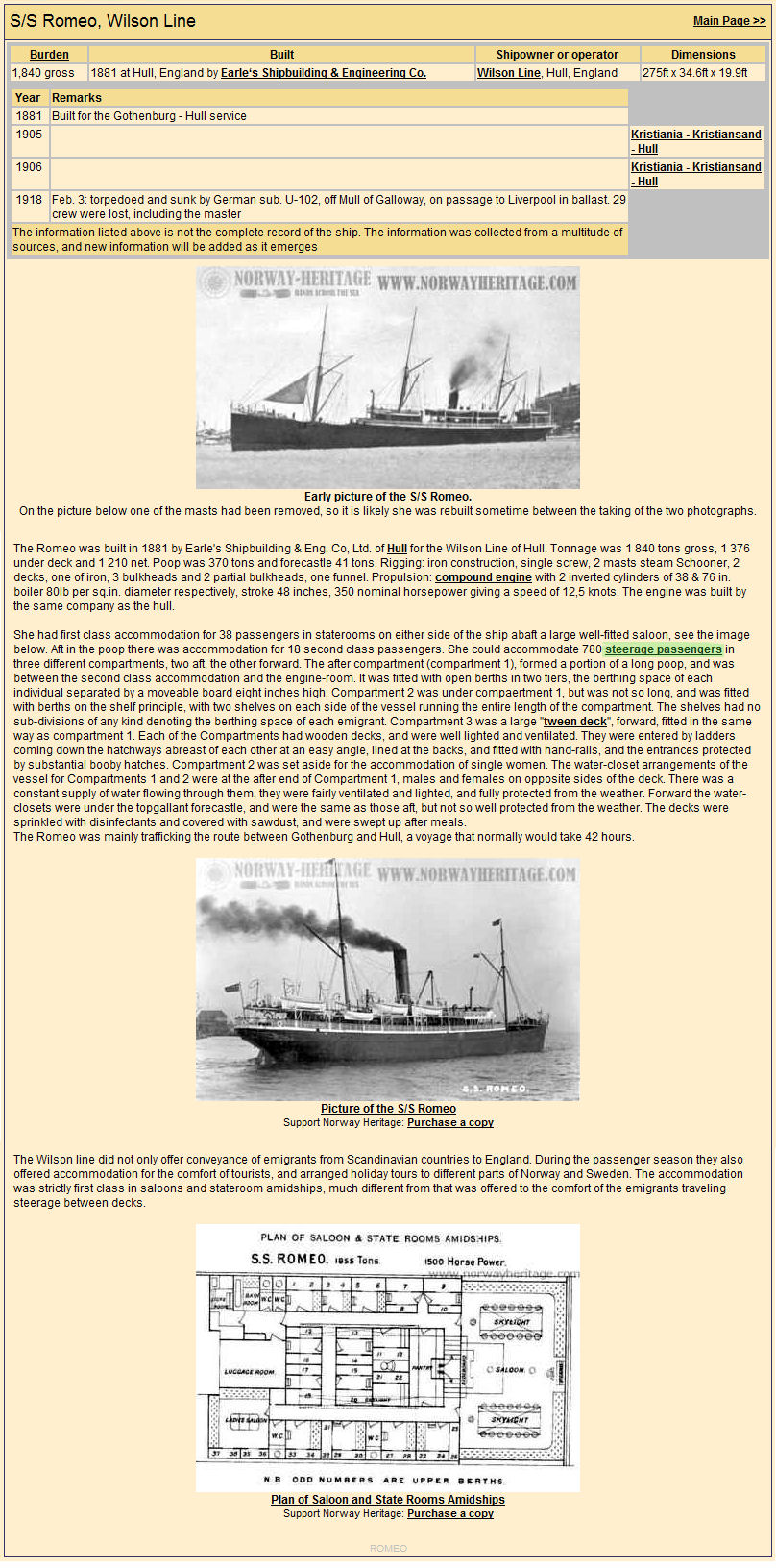 SS Romeo